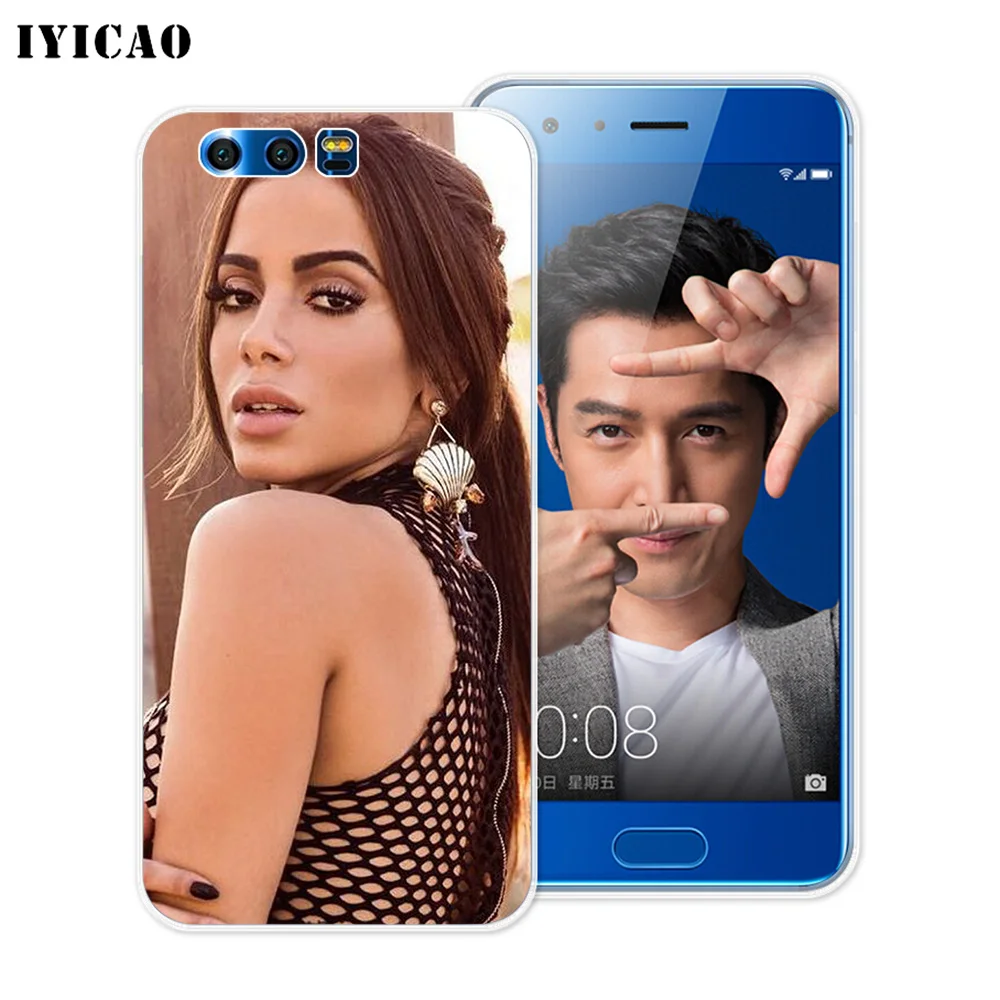 Мягкий силиконовый чехол IYICAO Singer Anitta для Huawei Y9 Y7 Y6 Prime 2018 Honor 8C 8X 8 9 10 Lite 7X 7C 6A 7A Pro |