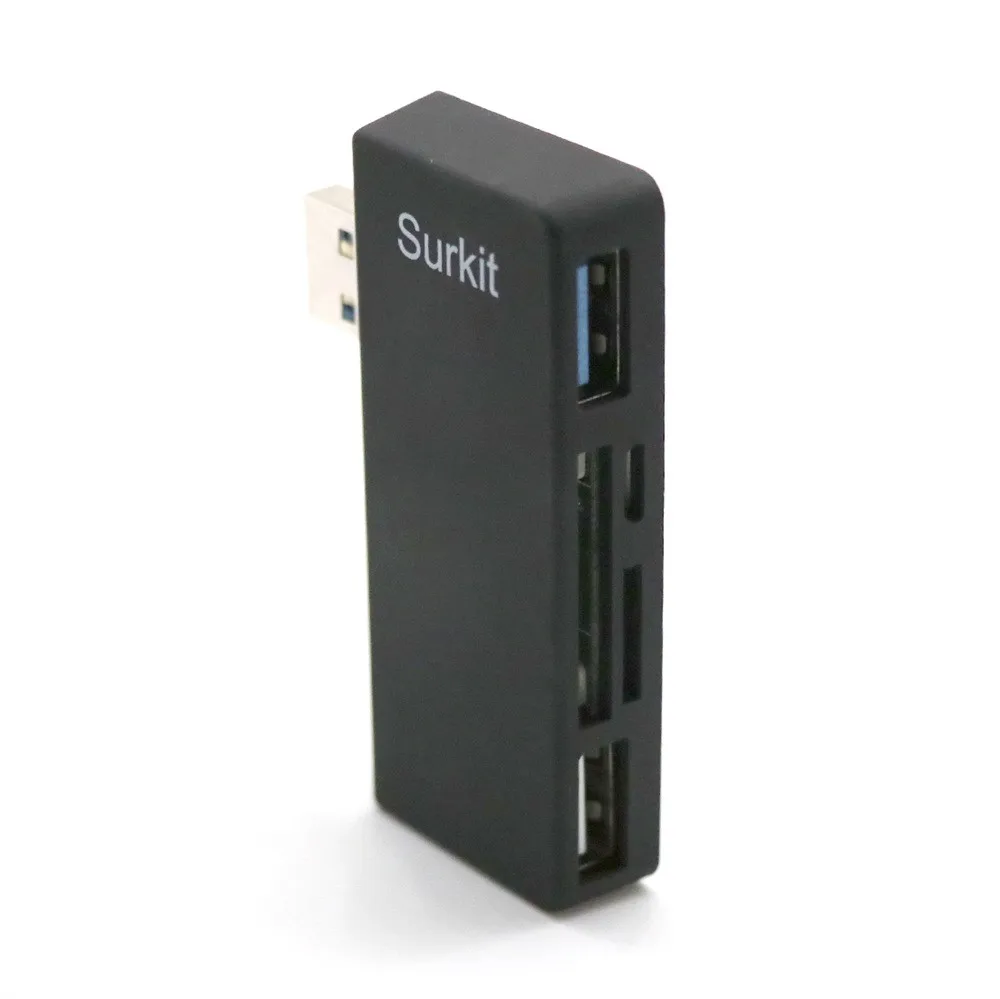 Del 5 в 1 USB 3 0 для Micro TF/SD карты концентратор адаптер/Кардридер OTG Surface Pro td904 Прямая