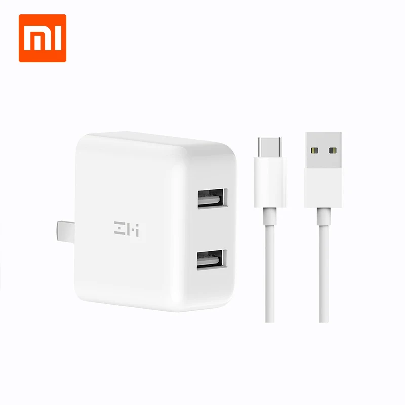 Xiaomi экологическая продукция ZMI QC3.0 комплект зарядного устройства с двумя портами