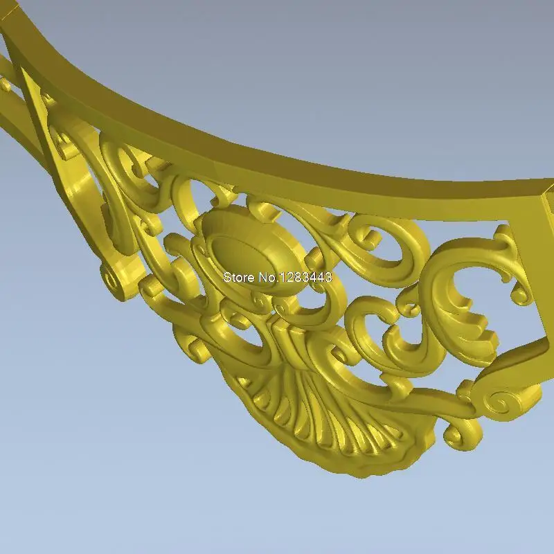 Высокое качество новая 3D модель для ЧПУ мебель украшение резная фигура