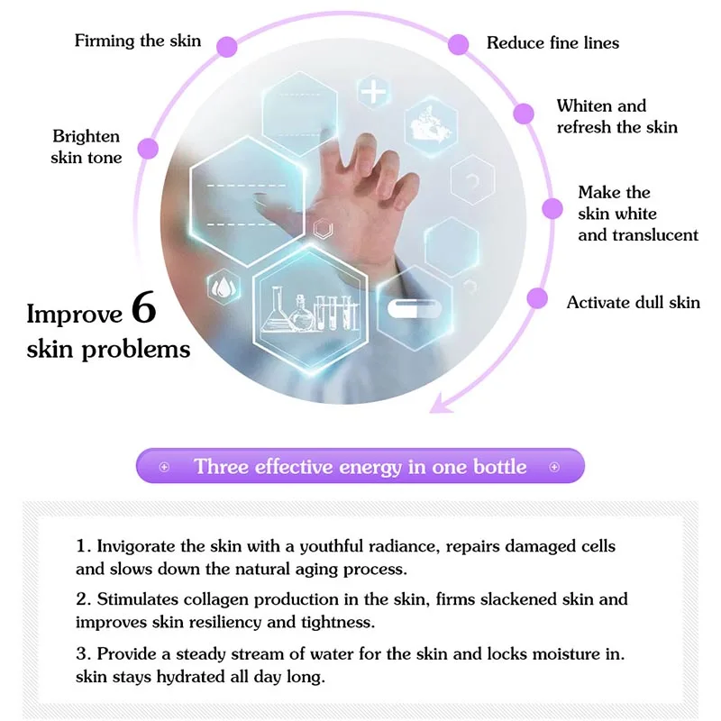 

Facial Essence Liquid Grape Seed Essence Anti-aging Moisturizing Skin Care SK88