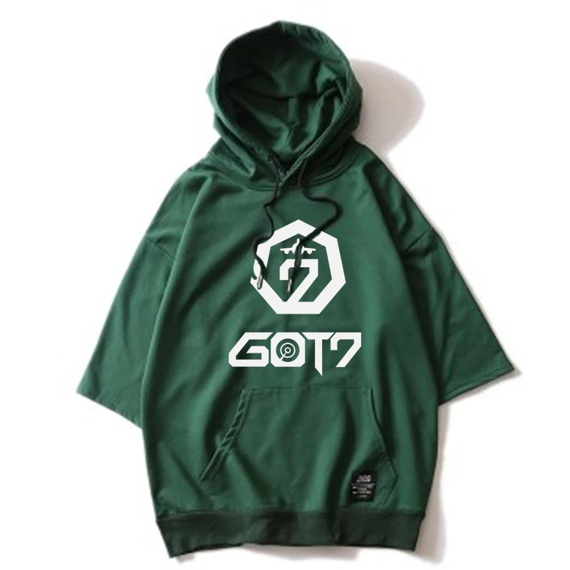 K Pop Kpop GOT7 JJ PROJECT толстовка с капюшоном свободные толстовки одежда пуловер