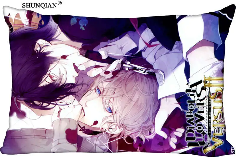 Горячая Распродажа самые приятные DIABOLIK LOVERS прямоугольник подушка чехол s Молнии