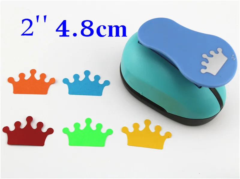 Crown punch Большой 2 ''5 см круг furador бумажный дырокол для скрапбукинга Пробойники ремесло perfurador diy для перфорации бумаги круг cutter3178B - Цвет: Crown punch