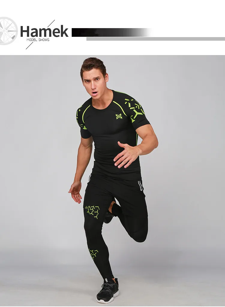 3 шт., мужские футболки Survete для футбола, бега, спортивные футболки, баскетбольные, футбольные, для фитнеса, спортзала, трико, шорты, штаны, леггинсы, светоотражающие