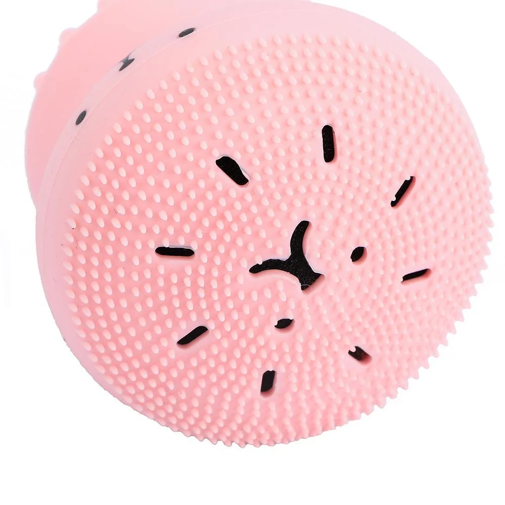 Милая маленькая силиконовая щетка для очистки лица в форме осьминога виде