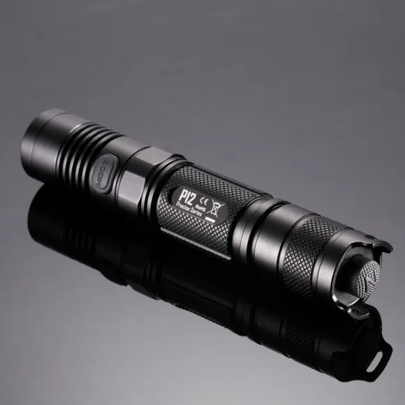 NITECORE P12 P12W тактический фонарь 1000 люмен Cree XM L2 U2 светодиодный 18650 карманный для