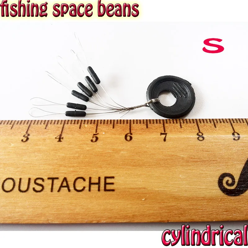 NEW fishing tools 150pcs/lot CYLINDRICAL space beans size SS-S-M-L high quatily! | Спорт и развлечения
