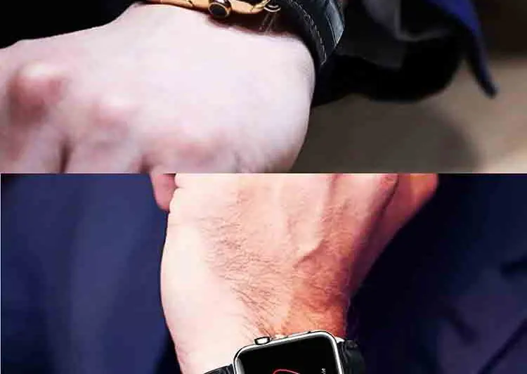 AKGLEADER часы ремешок для Apple Watch Series 4 запястье браслет Складная Пряжка натуральная кожа ремешок для Apple Series 1 2 3 38-44 мм