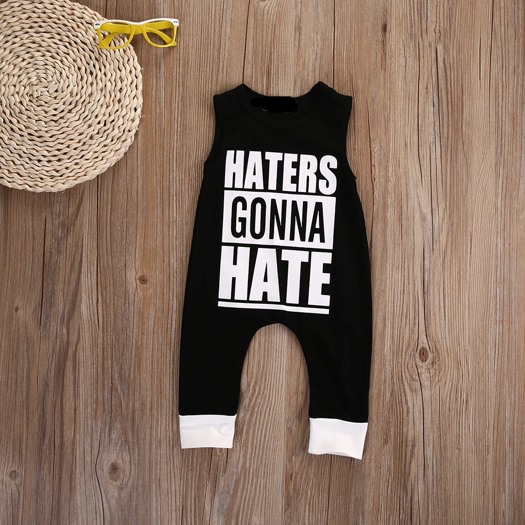 Hi Baby Store Toddler Kids Boy Sleeveless Cotton Body Romper Jumpsuit Outfits Clothes |