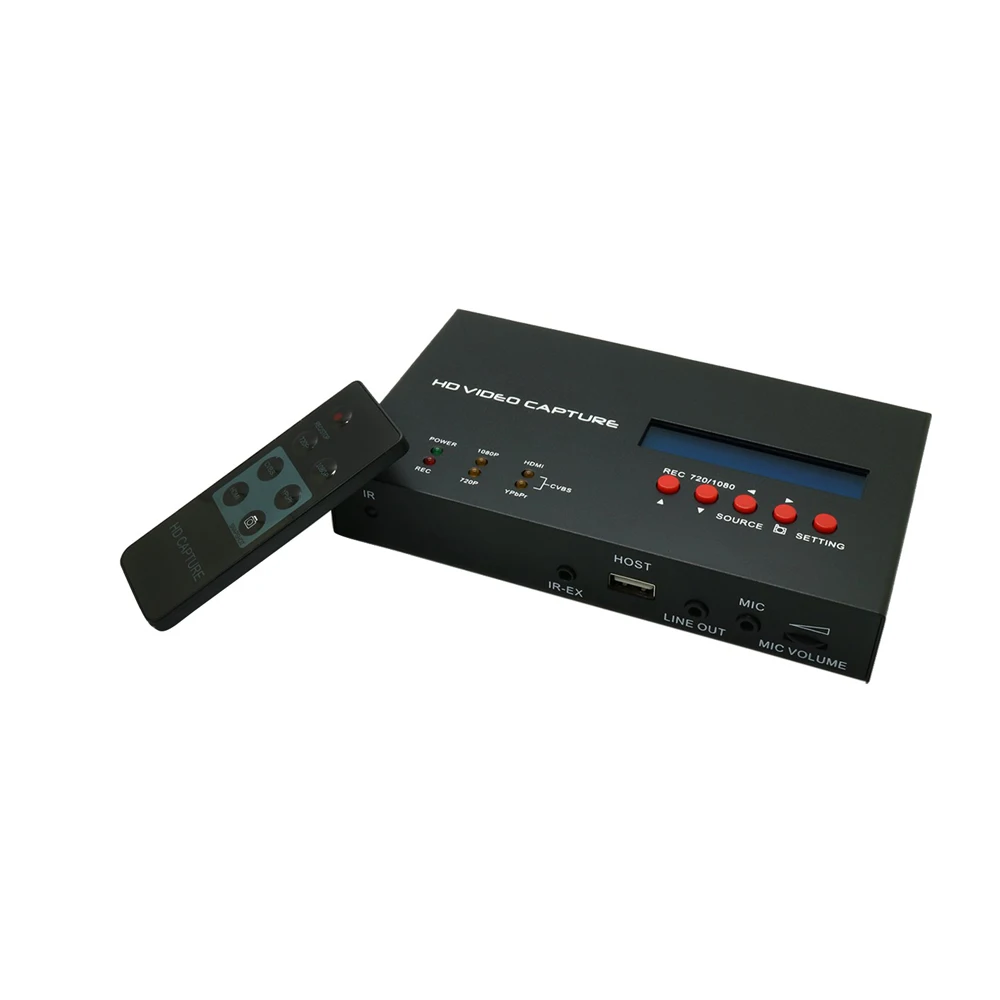 HDMI 720 P/1080 P ezcap283 HD видео игры Регистраторы захвата Поддержка один клик H.264 с RCA L/ R