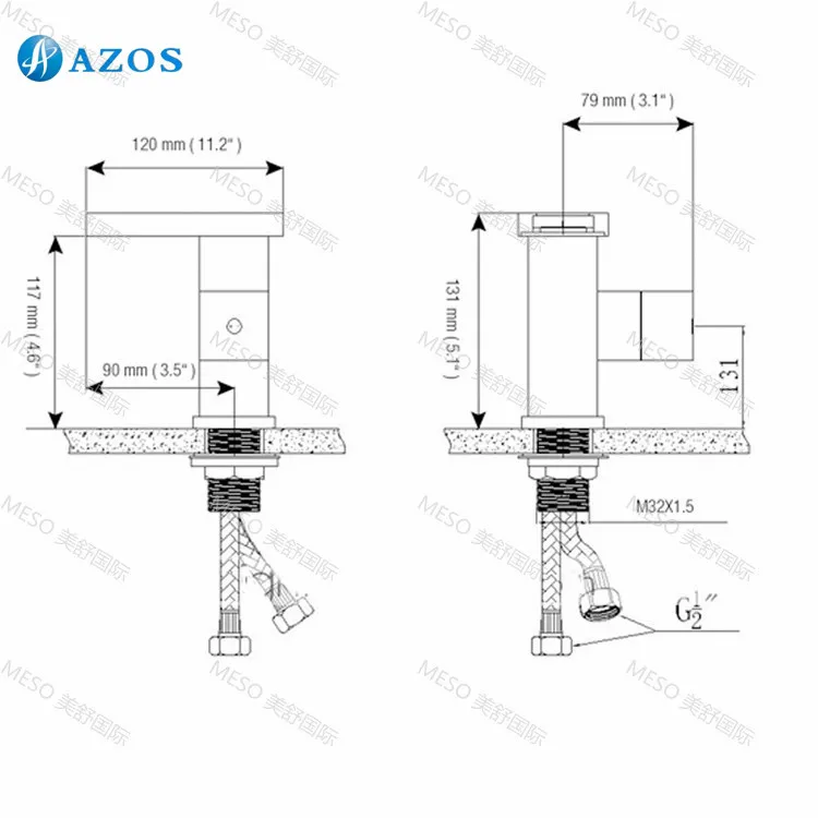 Смесители для раковины в ванную комнату светодиодный светильник хромированный
