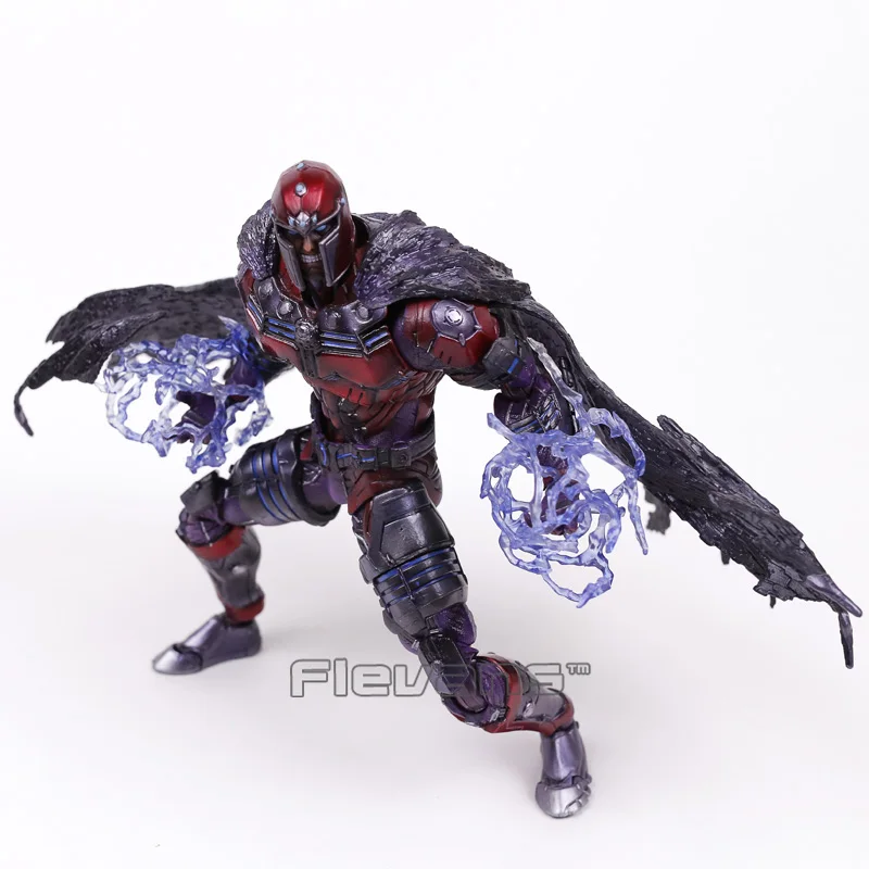 Marvel Universe VARIANT PLAY ARTS KAI X-men Magneto ПВХ фигурка Коллекционная модель игрушки