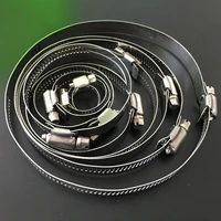 1pc yt471x 16 140mm stainless steel material strong throat hoop wire hoop stuck pipe clamp home decoration and car repair use