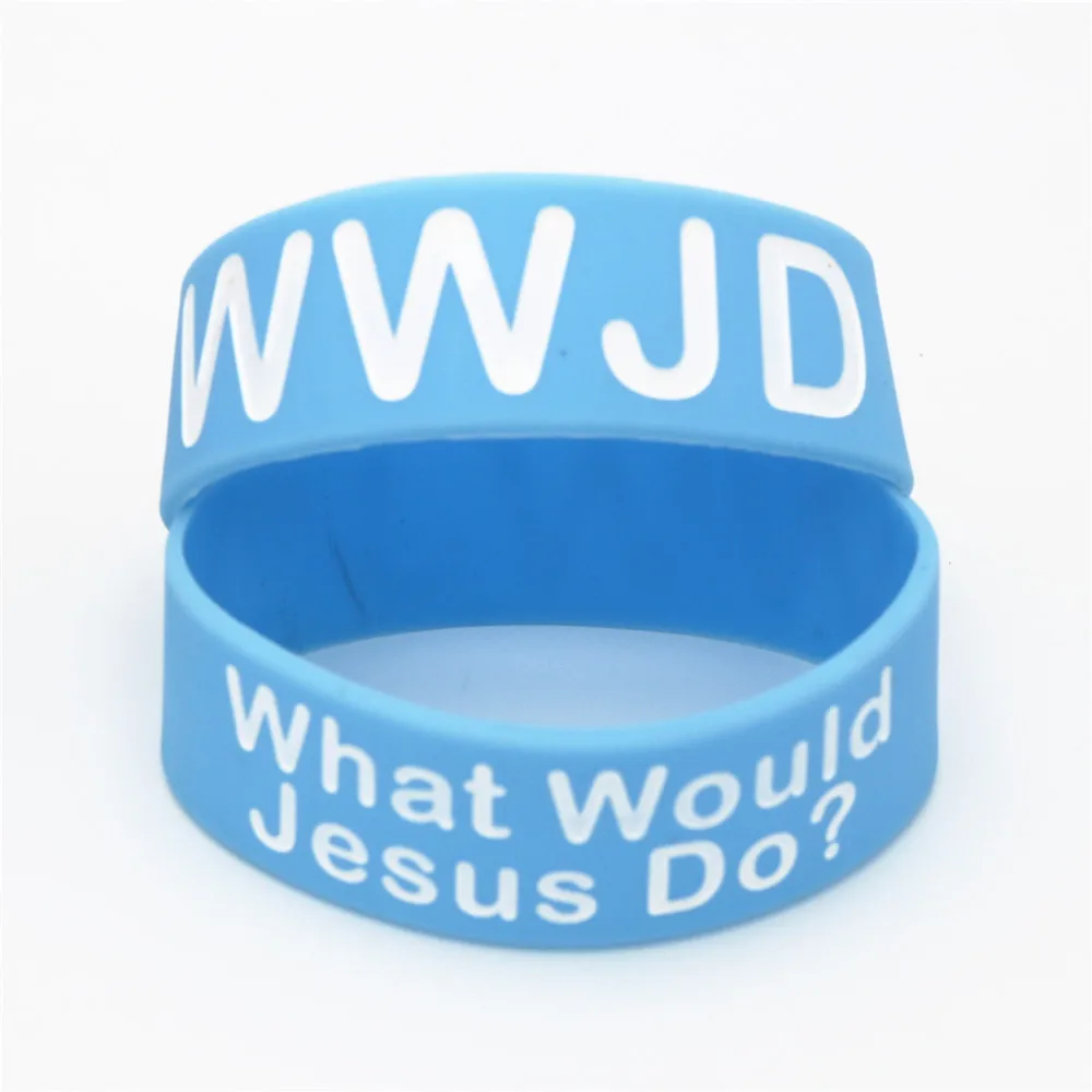 1 шт. силиконовый браслет на запястье с Иисусом | Украшения и аксессуары