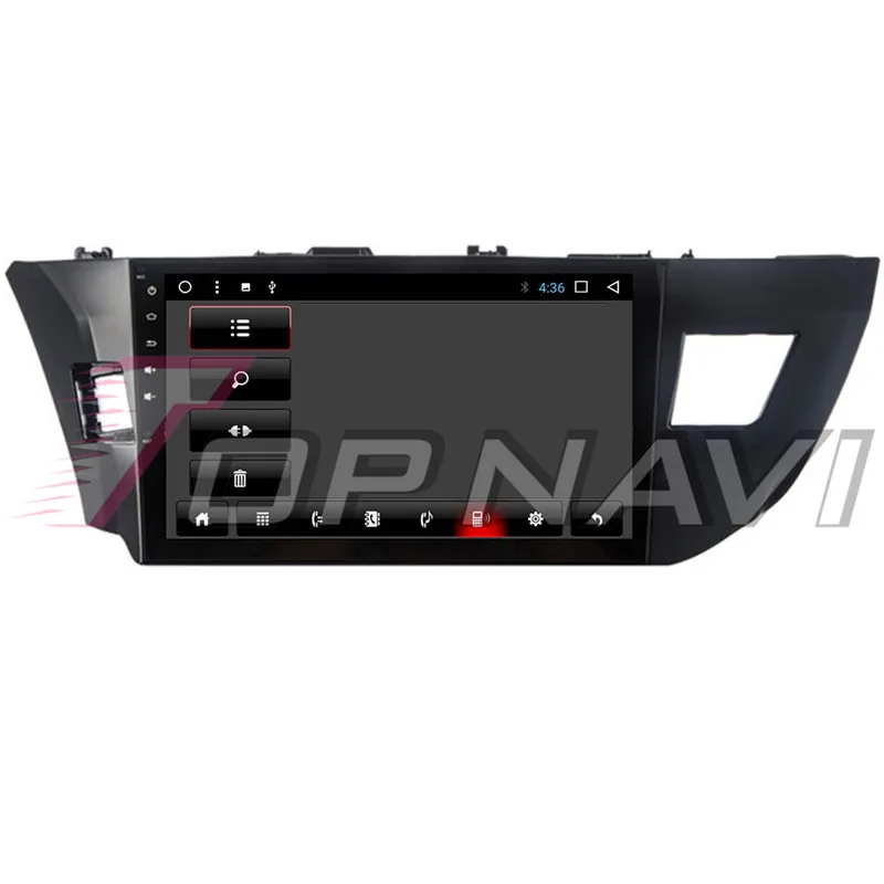 Автомобильный радиоприемник GPS навигация для Toyota Levin 2014 Android 8 1 10 ''Topnavi