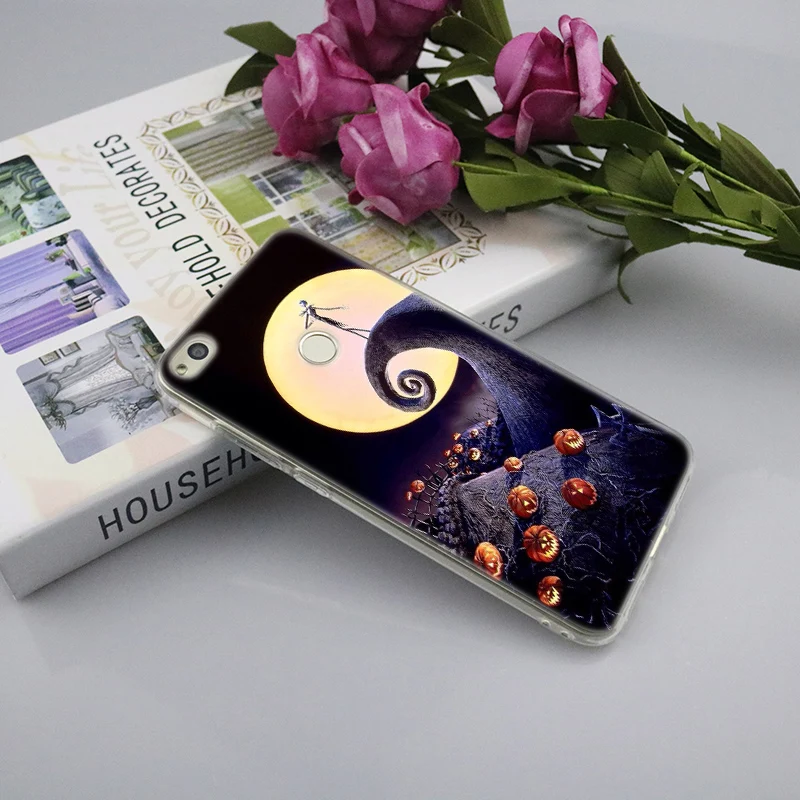 Мягкий силиконовый чехол Jack skellington для huawei NOVA 3 3i 4 Honor 7A Pro 7S 6X7X8X8 9 10 Lite Play View 20 Модный чехол