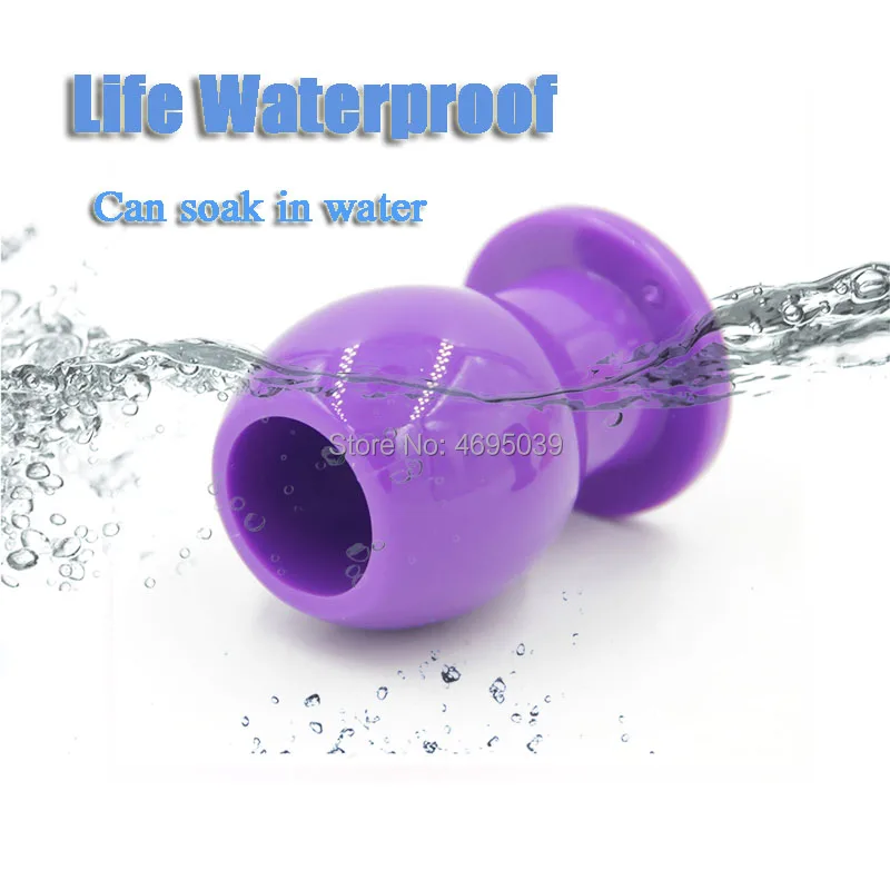 3 шт. унисекс полые Анальная пробка двойной клизмы анальный расширитель мягкий