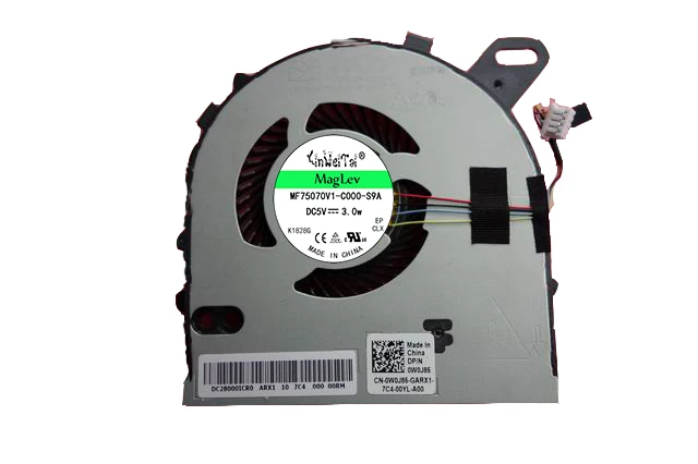 

New laptop cpu cooling fan for Dell Vostro 5468 5568 Inspiron 15 7560 15-7560 0W0J85 W0J85 DC0280001CR0 FN0570-A1084P1BH