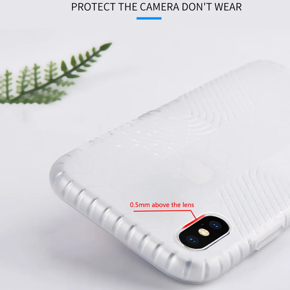 KISSCASE Luxury Anti-fall Phone Cases For iphone XS X Max Case Soft Silicone Back Cover 8 7 6s Plus TPU Shell |