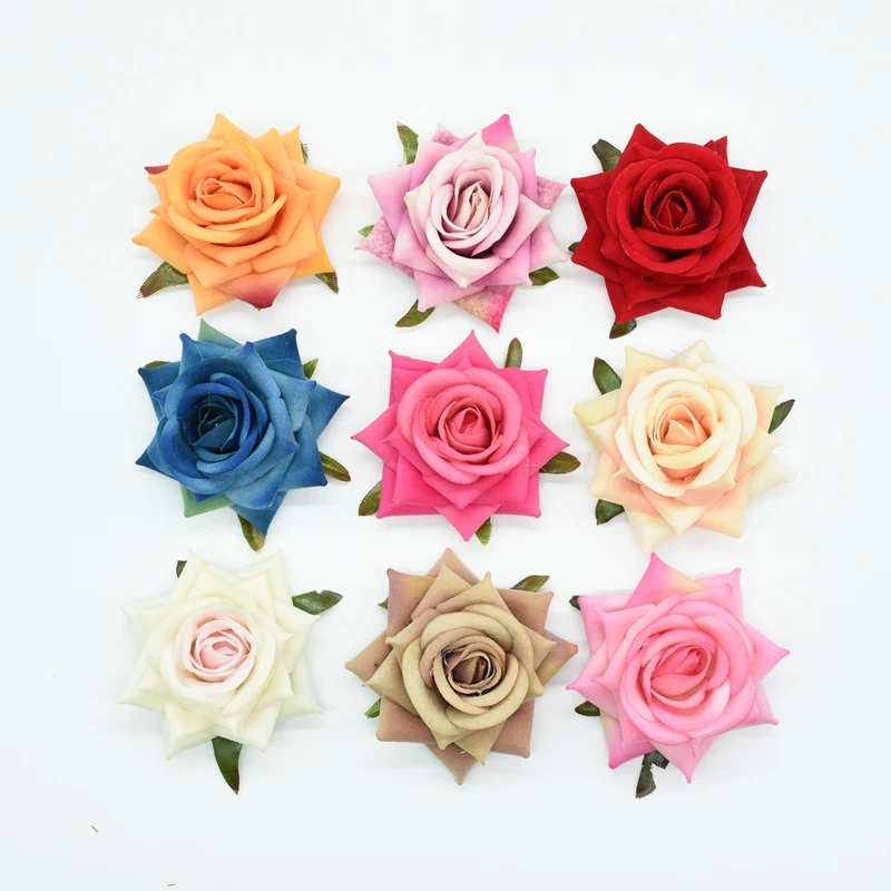 Брошь из шелковых роз сделай сам аксессуары для невесты искусственные цветы