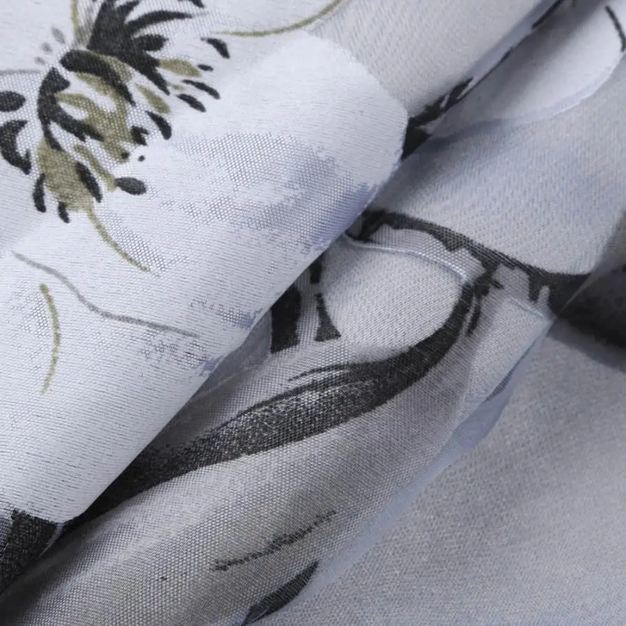 Модные женские летние шлепанцы из органзы с Цветочный принт Свадебные вечерние