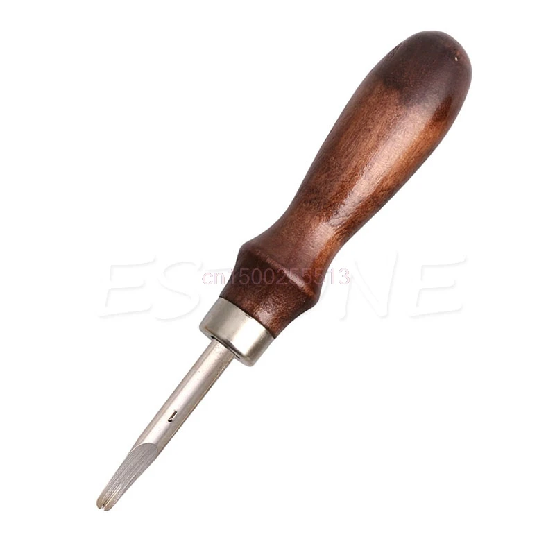1pc Practical DIY Leather Craft Edge Skiving Beveling Cutting Tool Keen | Инструменты