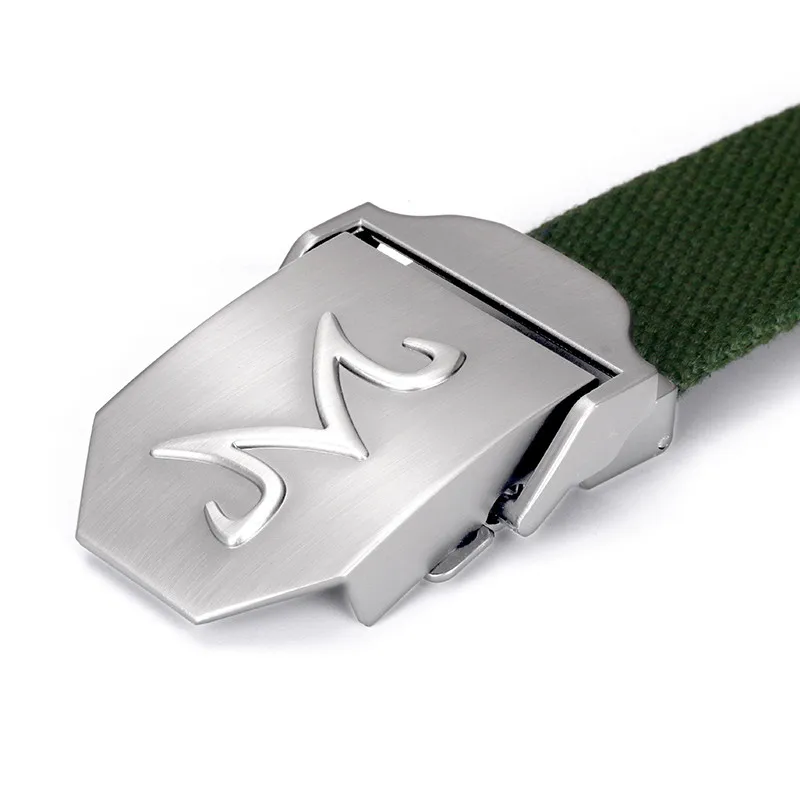 Ремень в стиле милитари для мужчин и женщин брезентовый военный тактический пояс