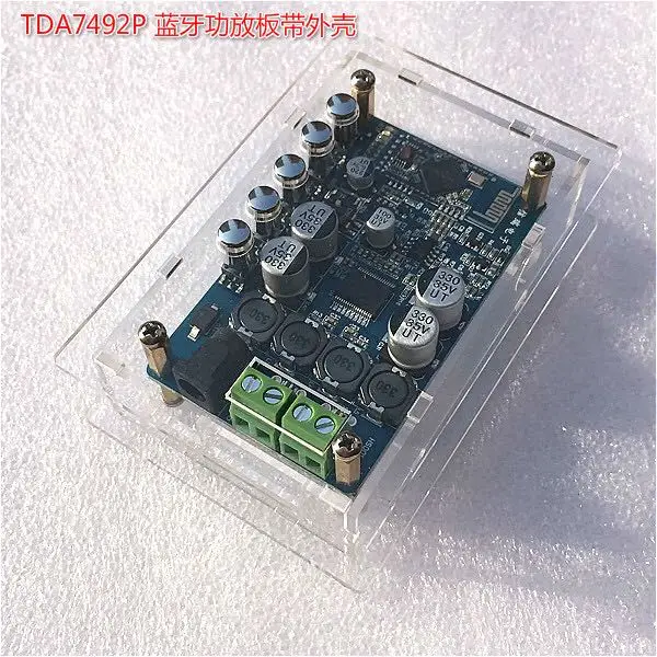 TDA7492P усилитель аудиоресивера Bluetooth CSR4.0 плата цифрового усилителя мощности с