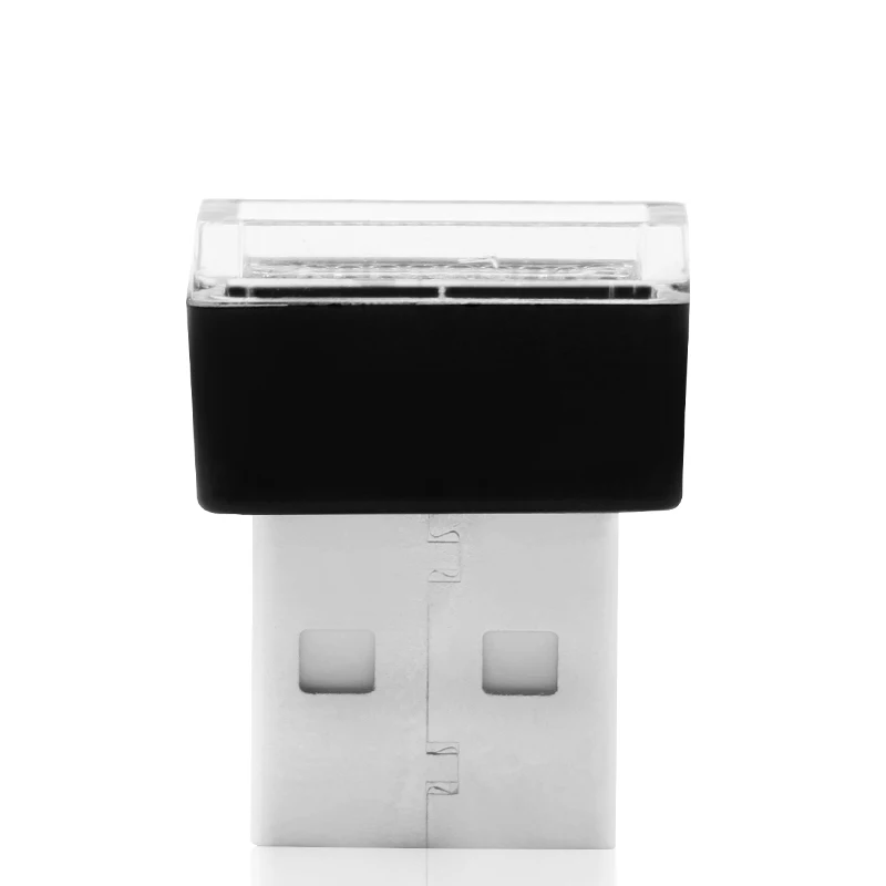 1 шт. автомобильные USB светодиодсветодиодный атмосферные огни декоративная лампа