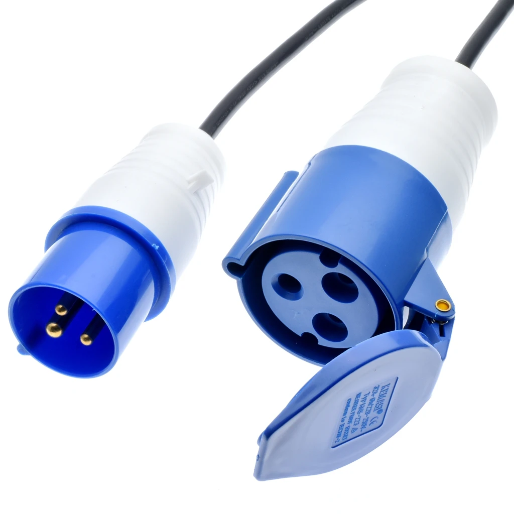 Удлинители от IEC309 316P6 до 332C6, делают 316C6 332C6 16 ампер, 250 В