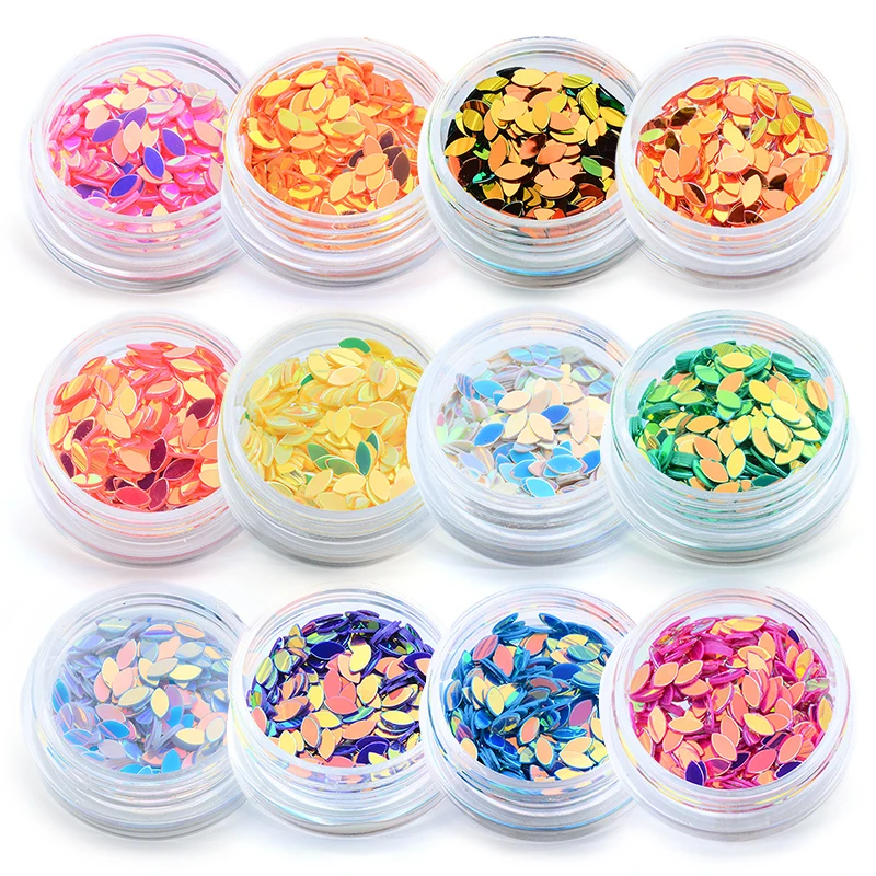 3 шт./набор голографические Блестки для дизайна ногтей|Блестки ногтей| |