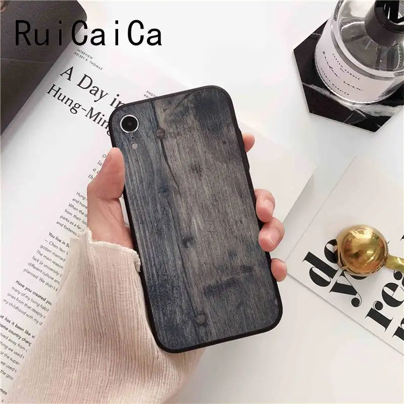 Ruicaica мягкий силиконовый черный чехол для телефона из ТПУ с изображением