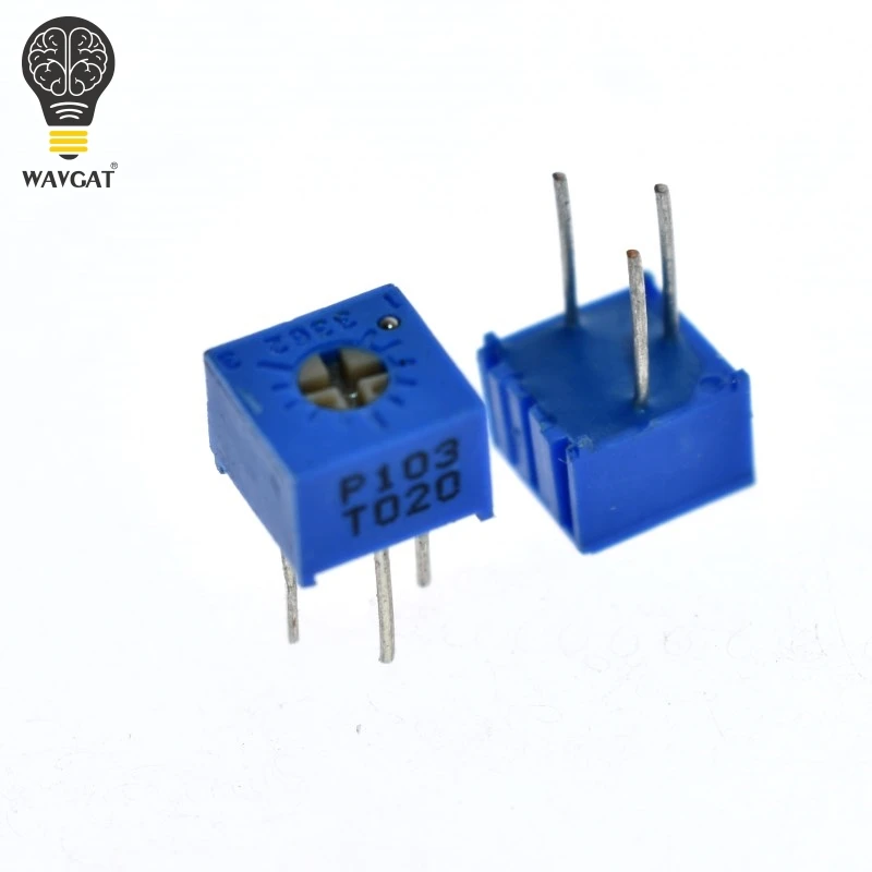 10 шт. 3362P 101 201 501 102 202 502 103 203 503 104 204 504 105 Trimpo триммера 3362 500R 1K 2K 5K 10K 20K 50K 100K |