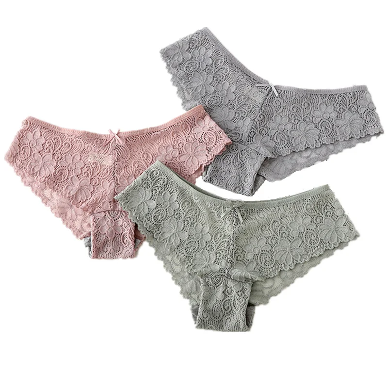 2019 сексуальные женские стринги дышащие трусы кружевные хлопковые трусики с