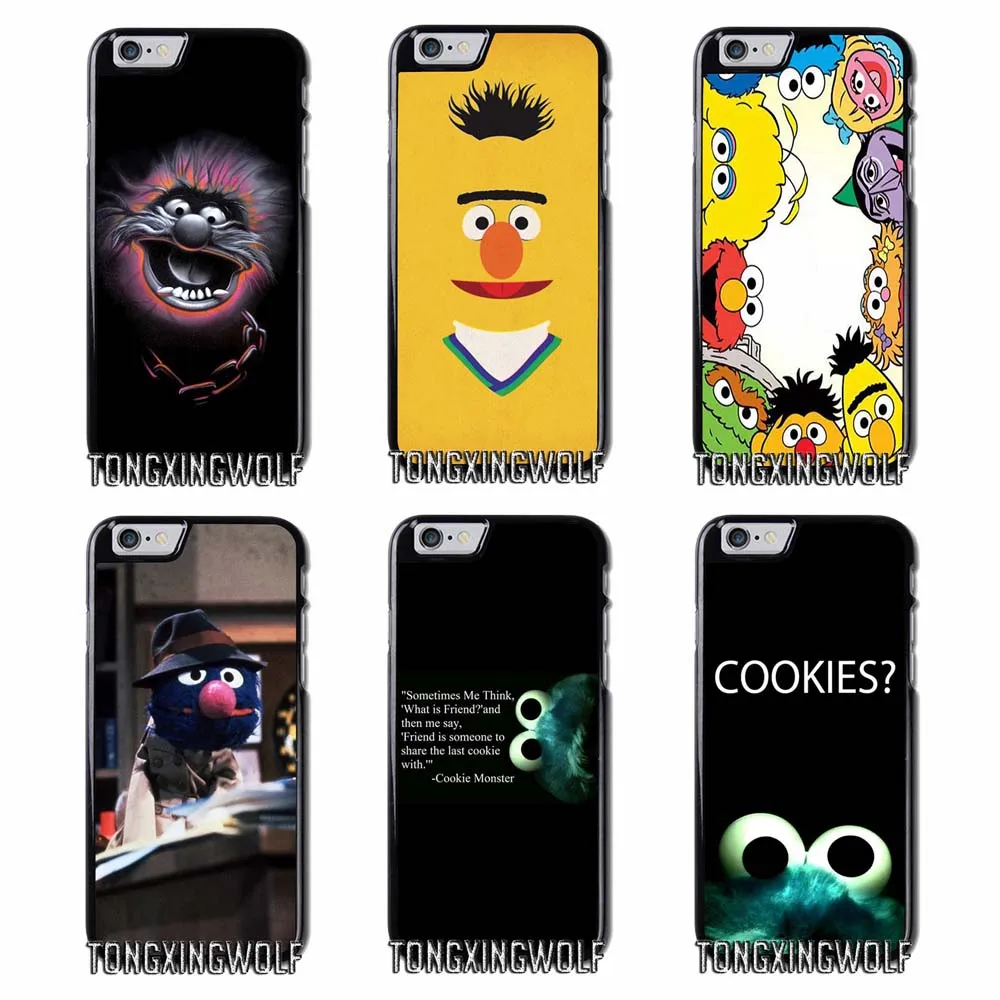Улица Сезам чехол для iPhone 4S 5S SE 6 S 7 8 9 плюс XR XS Max samsung Примечание s4 S5 S6 S7 S8 S9 Edge