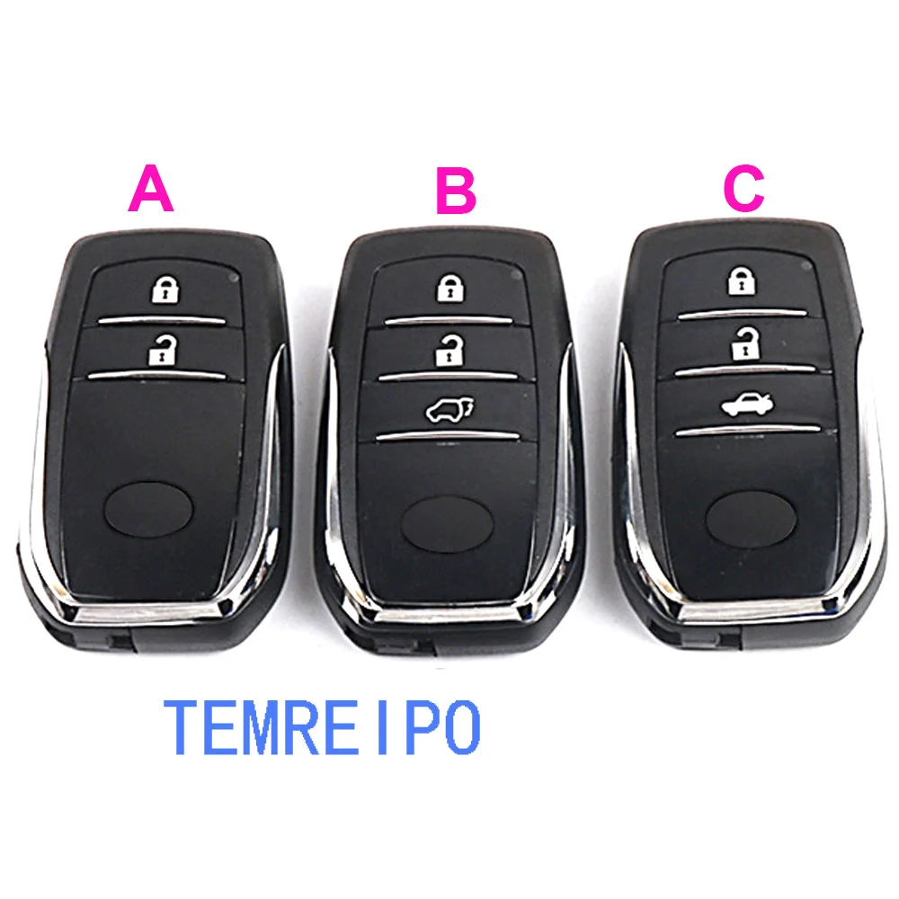 5 шт./лот смарт-пульт дистанционного ключа чехол для Toyota Camry Highlander RAV4