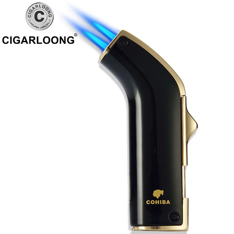 Высококачественная металлическая ветрозащитная Зажигалка COHIBA набор фрез резак