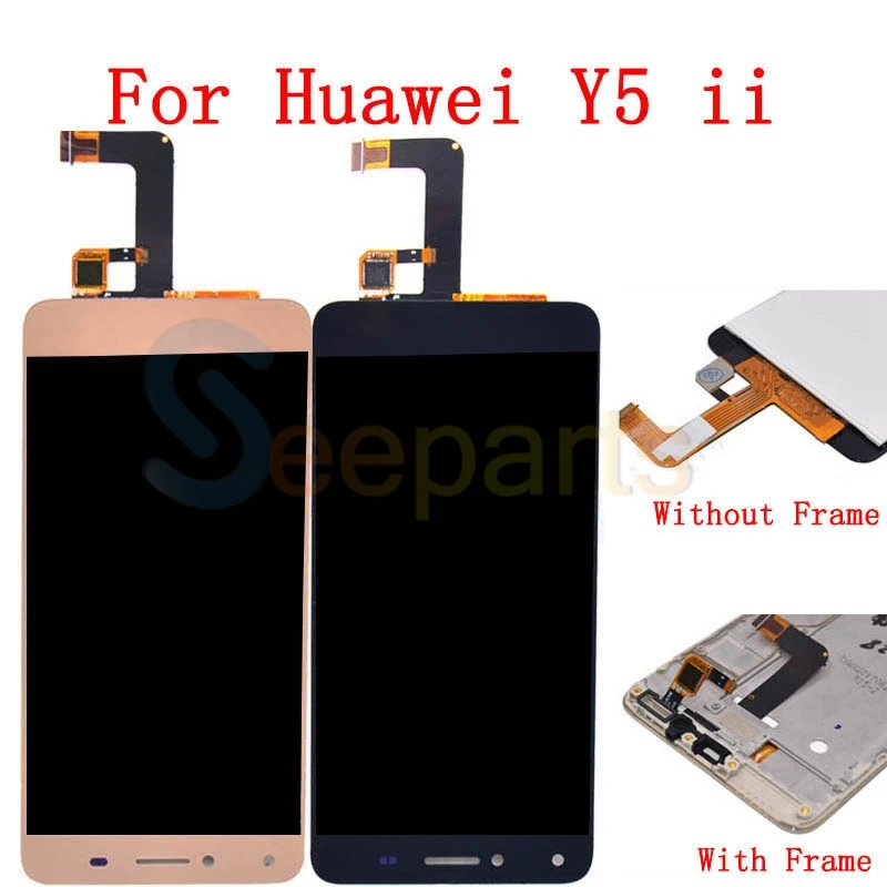Для Huawei Y5 II ЖК дисплей + сенсорный экран 100% протестированный дигитайзер сборка