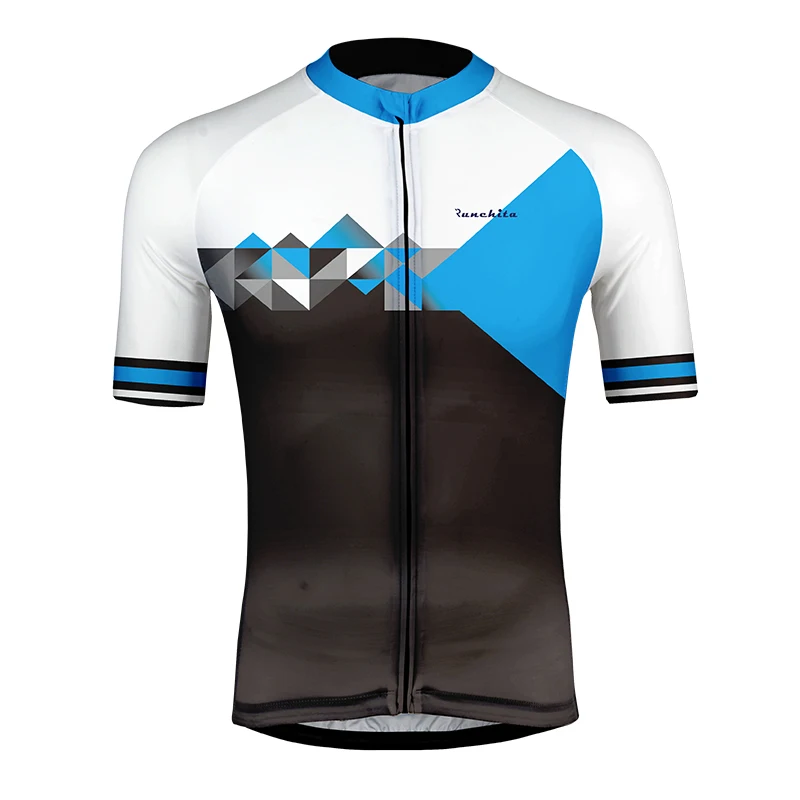 Jersey F Fietskleding wielrennen zomer heren набор RUNCHITA Pro велосипедная футболка комплект с коротким рукавом equipacion ciclismo verano hombre - Цвет: Jersey F