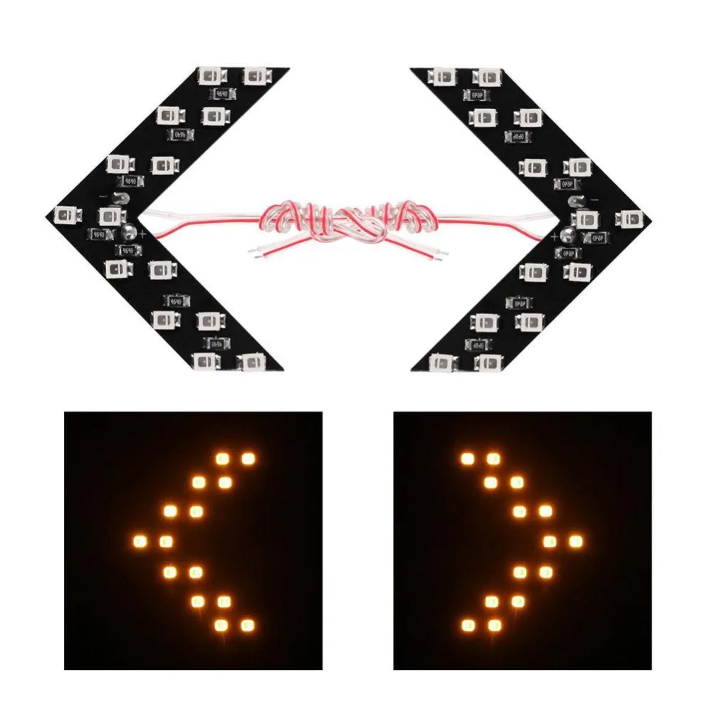 2 шт./1 набор автомобильный поворотный сигнальный индикатор светильник для Ford Focus 3