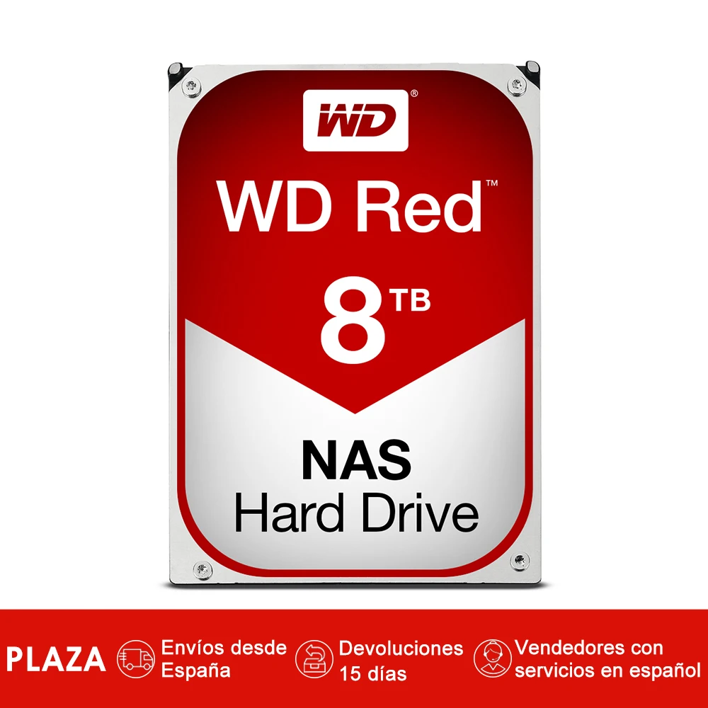 Western Digital Red 3 5 &quot 8000 ГБ 5400 об/мин Serial ATA III 256 Мб Unidad de disco duro | Компьютеры и офис