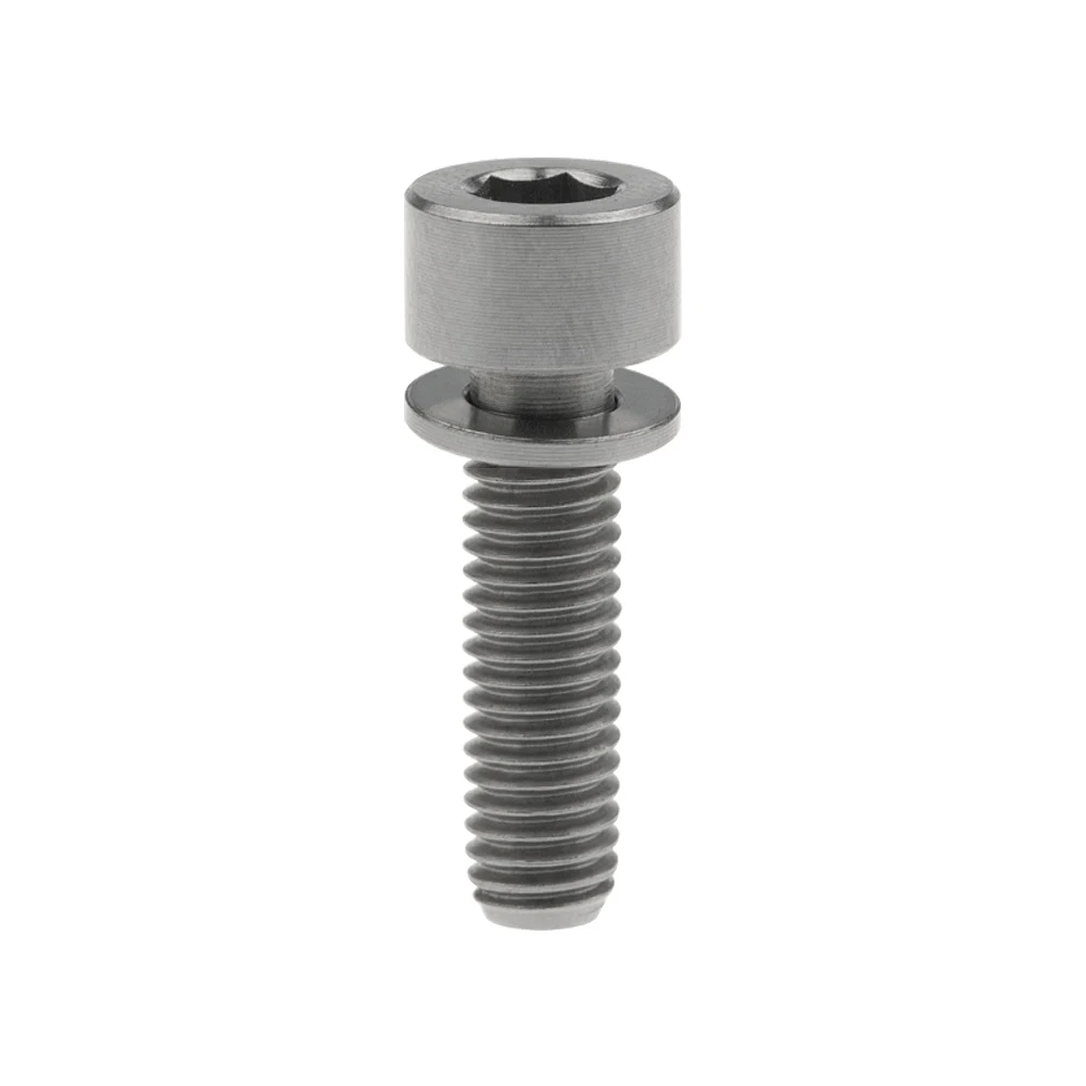 M5X18mm M5X20mm винты болты Ti Титан с шайбой для велосипеда части руля велосипеда