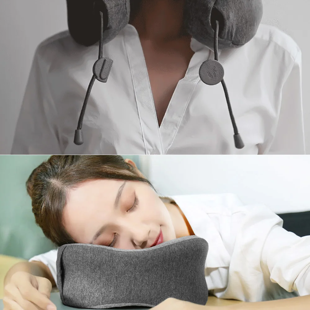 Xiaomi Mijia Leravan LF подушка для шеи Relax мышечная терапия массажер электронный умный сон подушка для офиса дома с батареей AA