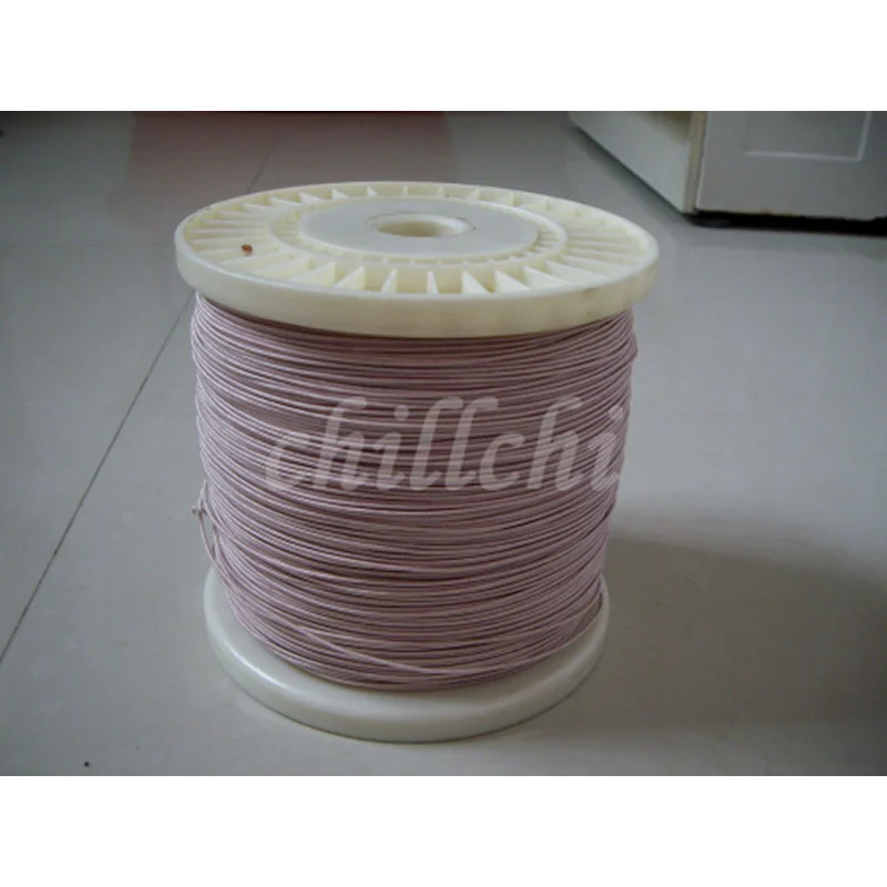 0.1x60 shares of mining machine antenna Litz wire multi-strand copper wire polyester silk envelope envelope yarn sold by the met