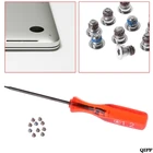 Прямая поставка, оптовая продажа, винты для задней крышки корпуса и отвертка для Macbook Pro Retina A1398 A1425 APR28