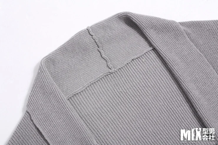 Мужской вязаный кардиган свитера мужской трикотаж трендовый тонкий свитер