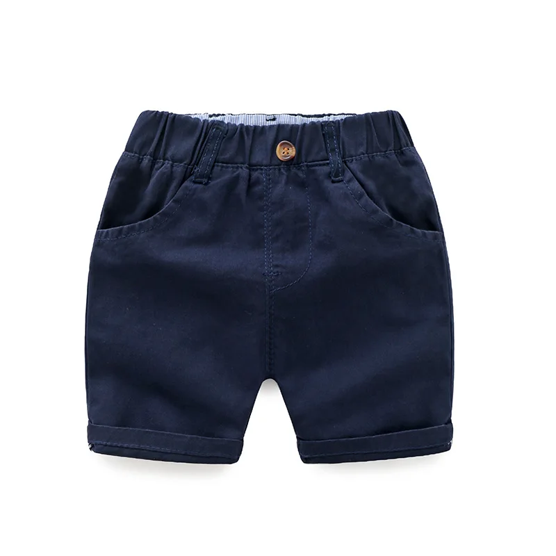 Summer boys pants new children fashion cotton silid color shorts for baby kids casual sports short outfits | Мать и ребенок