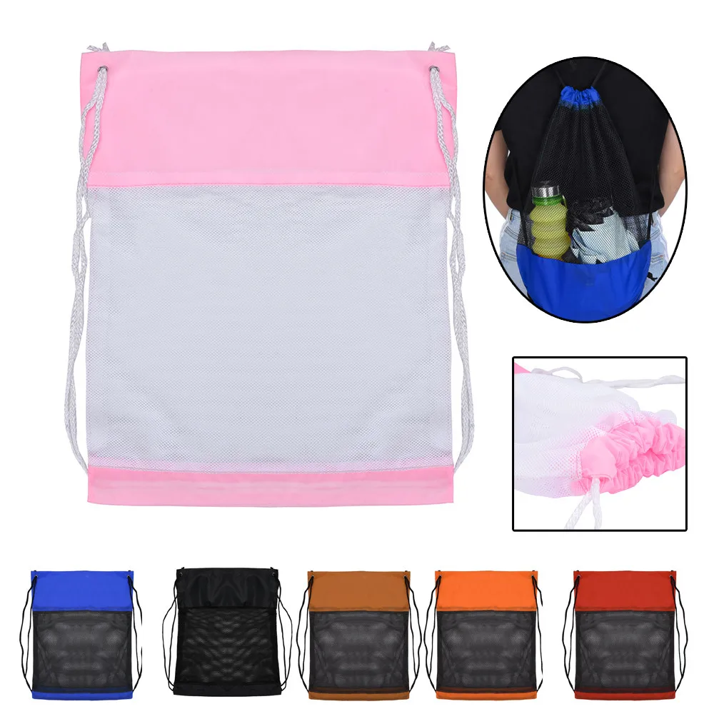 Нейлоновые сумки на шнурке спортивный пляжный дорожный ранец для улицы школьный