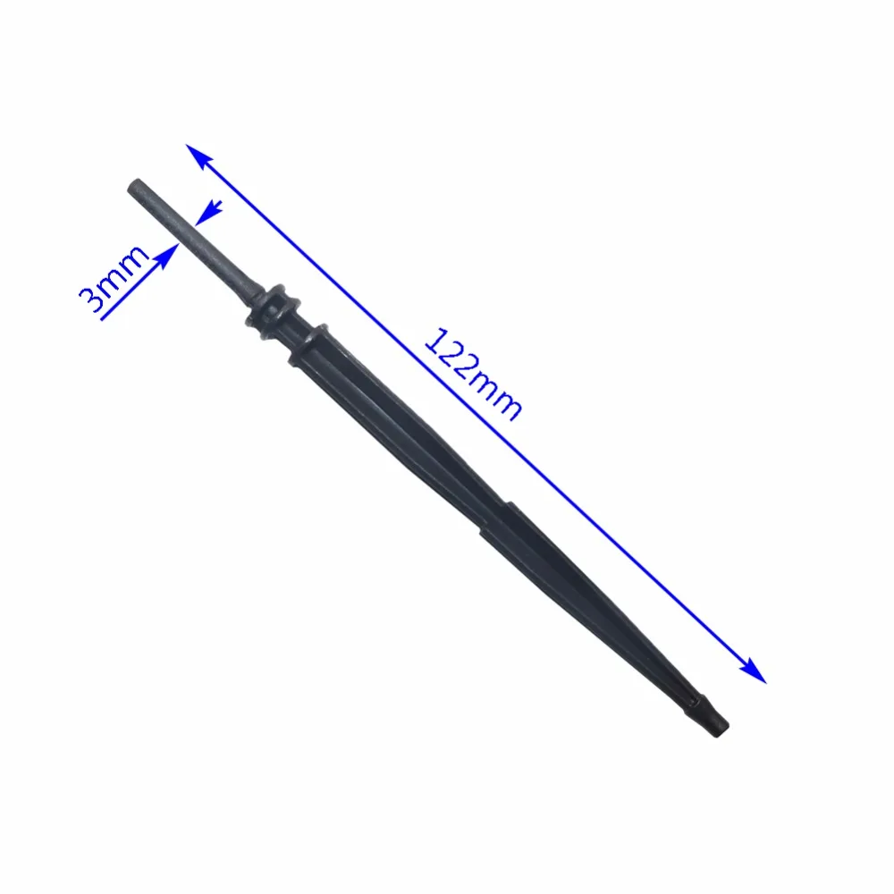 Прямая капельница для орошения коннектор 3/5 мм микро орошение в теплице